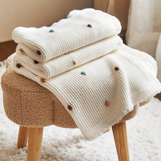 Knitted Baby Blanket - GoTenzin