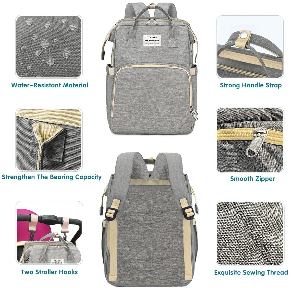 Diaper Baby Bag - GoTenzin